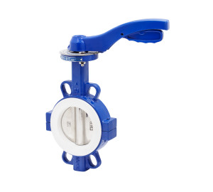 Wafer type butterfly valve<br>Mounting between flanges PN 10/16 - ANSI 150 lbs