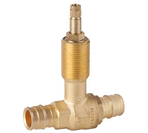 Buit-in ball valve PEX-a expansion system