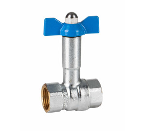 Ball valve with extension for isolation