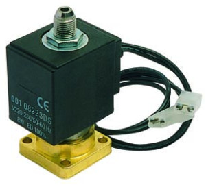 3 ways direct acting solenoid valve N.C. With external wire coil