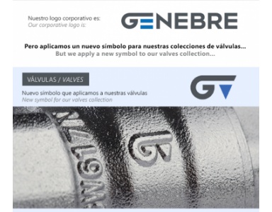 New symbol for our valves collection