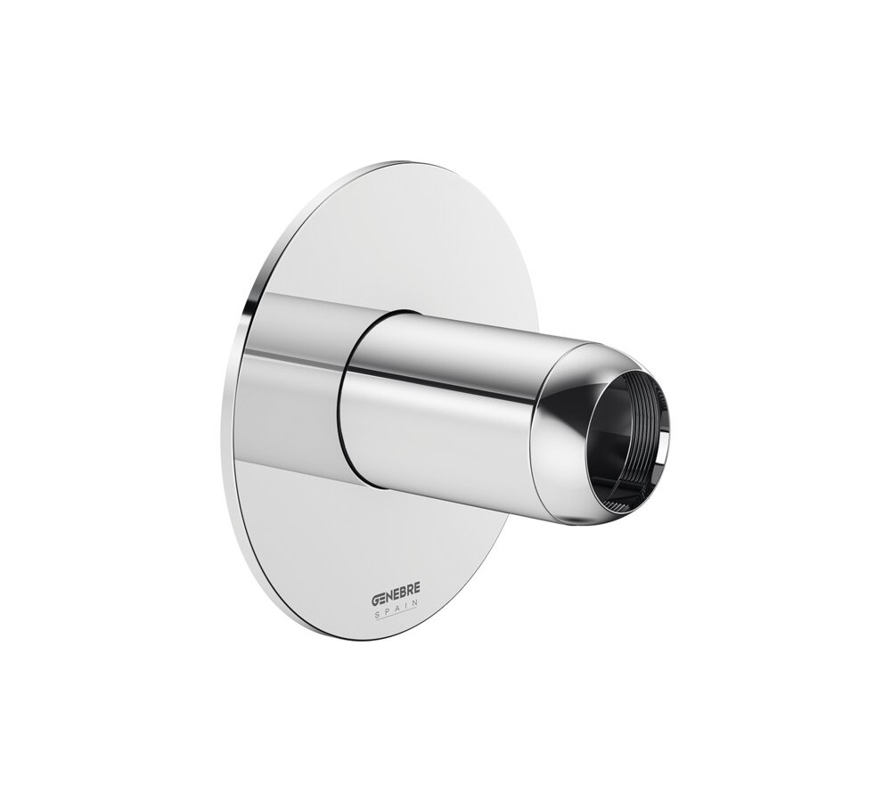 GENEBRE: Built-in round plate Kit Chromed Ge-Box