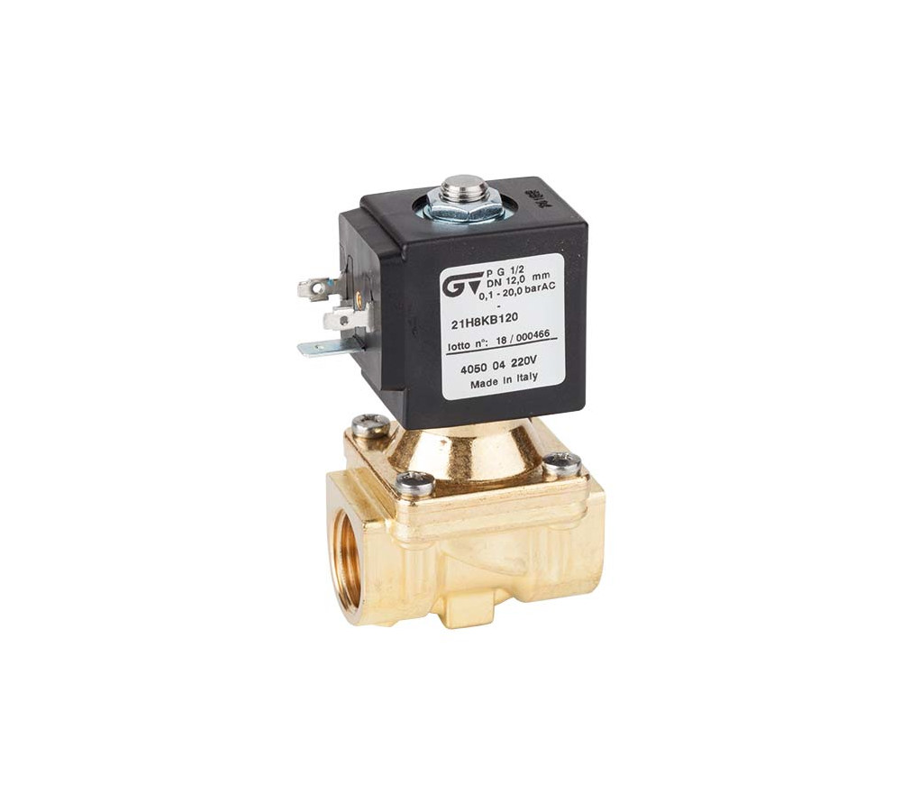 Electrovalvula Solenoide Genebre 1/2 220v Agua Aire 4010