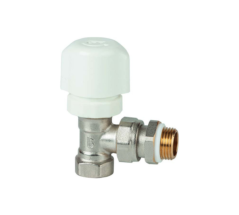 GENEBRE: Angle radiator valve with thermostatic option, for steel pipe ...