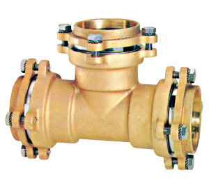 “T” triple connector
