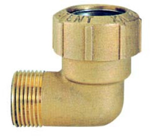 “L” male elbow connector