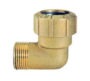 “L” male elbow connector