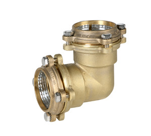 “L” elbow coupling connector