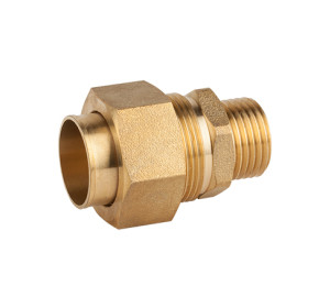 Male thread connection fitting