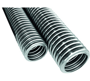 Corrugated flexible pipe