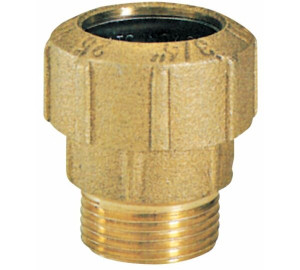Male brass connector