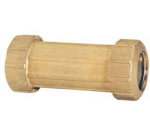 Long coupling double connector
