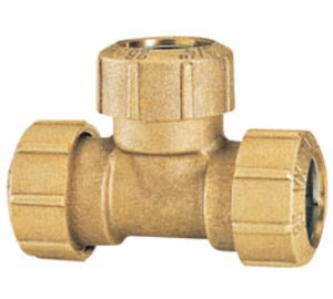 “T” triple connector