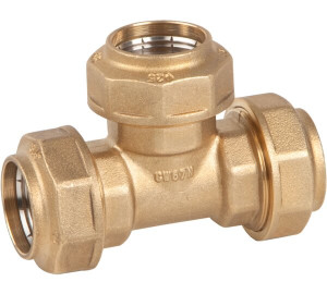 “T” triple coupling connector