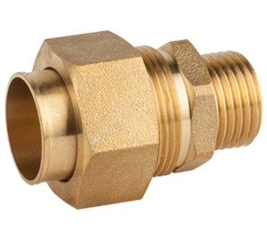Male thread connection fitting