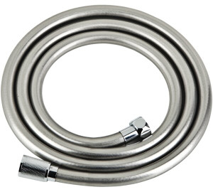 F 1/2" - F 1/2" PVC flexible hose 1.70 m anti-breaking Chromed Kelogic