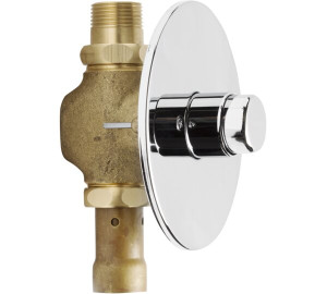Timed 1” built-in flushing valve 1"