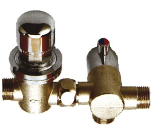 Built-in timed mixer washbasin tap 1/2"