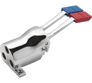 Mixing double pedal valve 1/2"