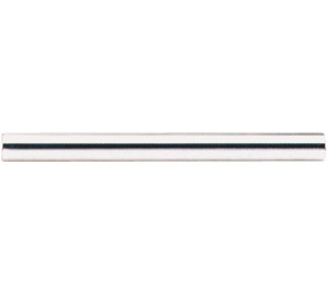 Horizontal enlarge tube 1 1/4" siphon 32 x 350 Chromed