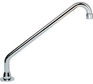 Sloping tube spout 1/2"