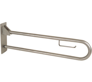 Hinged bar for wc, bidet and wash basin