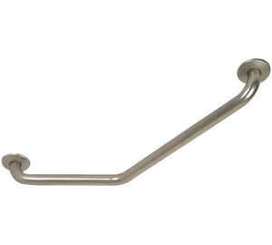 Ambidextrous fixed lateral bar for bidet, shower and bath