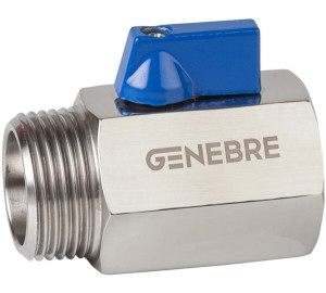 1 pc reduced bore ball valve M-F
