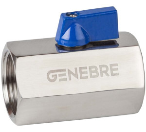 1 pc reduced bore ball valve F-F
