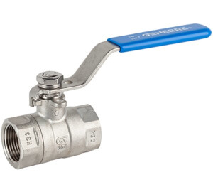 2 pcs full bore ball valve