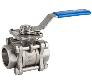 3 pcs full bore ball valve socket weld ANSI B 16.11