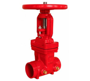 Gate valve with EPDM seat – Groove ends