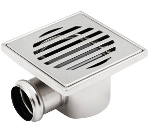 15x15 stainless steel siphonic trap drain