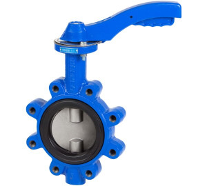 Lug type butterfly valve<br>Mounting between DIN PN 10/16 flanges