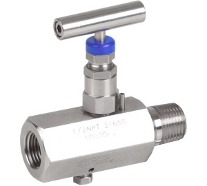 Needle valve – 6000 lbs with vent port