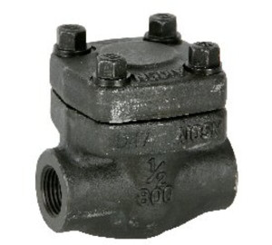 Check valve class 800. Piston type. NPT thread ends