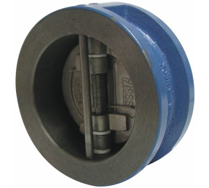 Wafer type. Double disk check valve PN 16