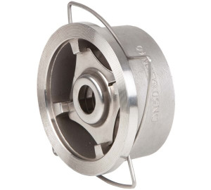 Wafer type. Disk check valve PN 40 ≤ 100. PN 25 > DN100