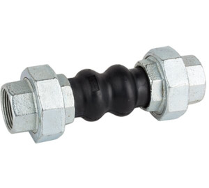 Rubber expansion joint-double wave