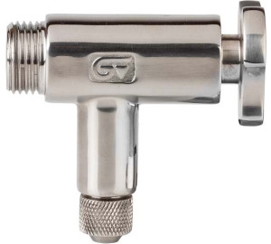 Sampling valve with lower valve