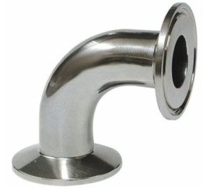 Sanitary accessories clamp 90º elbow