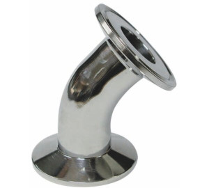 Sanitary accessories clamp 45º elbow