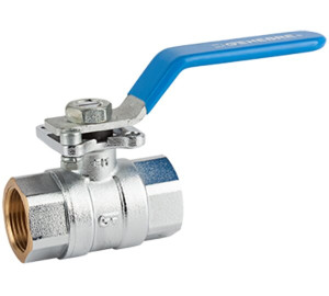 Ball valve for direct assembling NPT thread