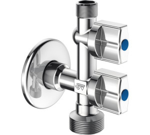 Anti-lime Washing machine-washbasin mixed valve