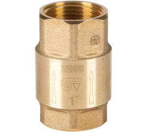 "RE-GE" check valve NPT threaded ends