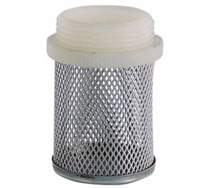 Stainless steel strainer for check valves NPT threaded ends