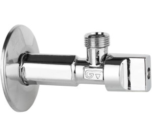 Long angle valve