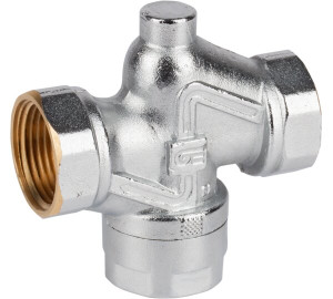 In-line strainer for water