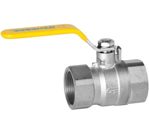 Gas straight valve, F-F