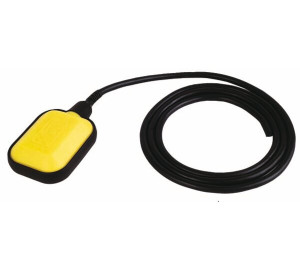 Horizontal level switch for emptying